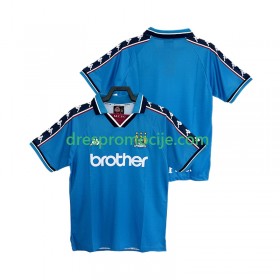 Manchester City Dres Retro Domaći 1997 1998 Kratkih Rukava